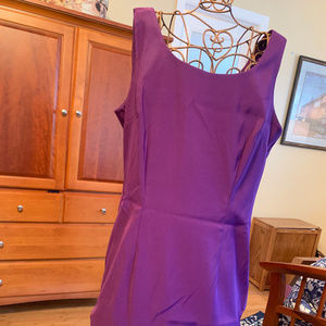 NWT Purple AGB Dress sleeveless dress